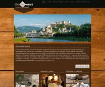 Edelweiss-Cooking.com(Edelweiss Cooking School) Screenshot