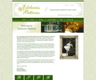 Edelweisspatterns.com(Edelweiss Patterns) Screenshot