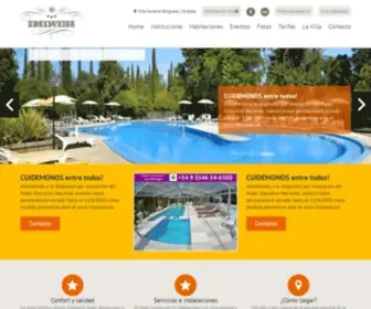 Edelweissresort.com(Hotel Edelweiss) Screenshot