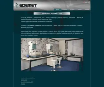 Edemet.cl(EDEMET Ltda) Screenshot