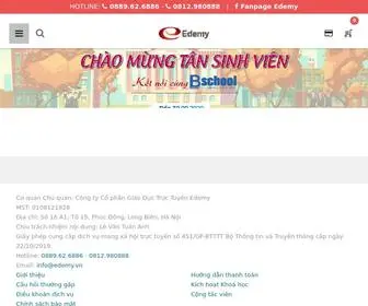 Edemy.vn(Chào mừng bạn đến với edemy) Screenshot