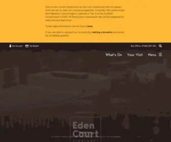 Eden-Court.co.uk(Eden Court) Screenshot