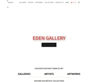 Eden-Gallery.com(EDEN Gallery) Screenshot
