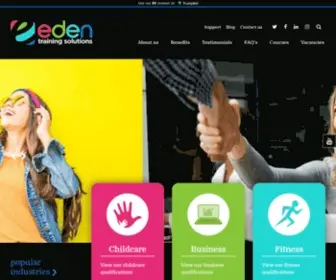 Eden-TS.com(Eden Training Solutions) Screenshot