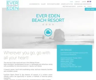 Eden.gr(Ever Eden Beach Resort) Screenshot