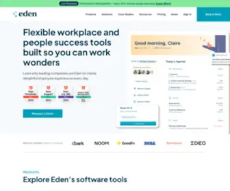 Eden.io(Flexible Workplace Management Software) Screenshot