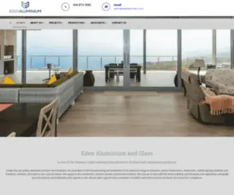 Edenaluminium.co.za(Eden Aluminium and Glass) Screenshot