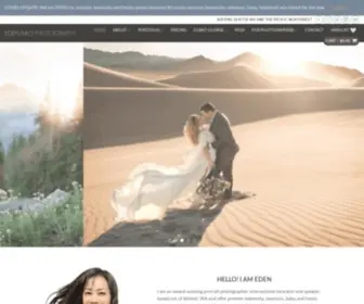 Edenbaophotography.com(Eden Bao) Screenshot