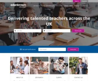 Edenbrowneducation.com(Eden Brown Education) Screenshot