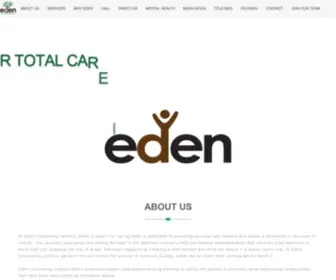 Edencounselingcenters.com(EDEN Counseling Centers) Screenshot