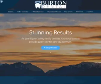 Edendentists.com(Burton Dental) Screenshot