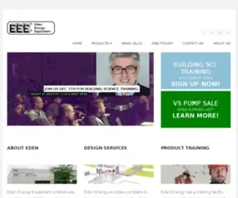 Edenenergy.com(Eden Energy Equipment) Screenshot