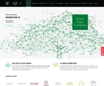 Edenexit.com(Agenzia di comunicazione marketing web social) Screenshot