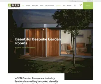 Edengardenrooms.co.uk(EDEN Garden Rooms) Screenshot