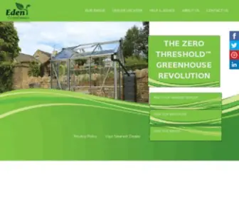 Edengreenhouses.com(Eden Greenhouses) Screenshot