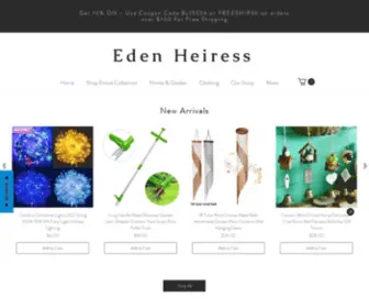 Edenheiress.com(Gardening Homestead Farming) Screenshot