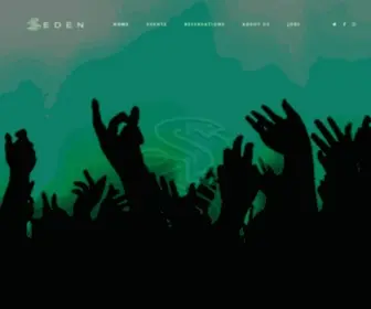 Edenloungeic.com(Nightclub) Screenshot