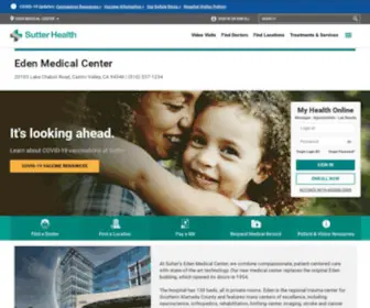 Edenmedcenter.org(Eden Medical Center) Screenshot