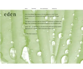 Edenrecruitment.com(Edenrecruitment) Screenshot