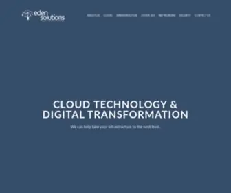 Edensolutions.qa(Cloud Technology & Digital Transformation) Screenshot