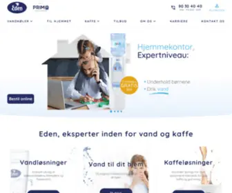 Edensprings.dk(Eden Springs®) Screenshot