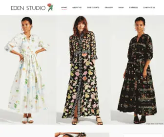 Edenstudiolondon.com(Niche Garment Manufacturing) Screenshot