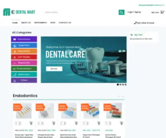 Edentalmart.com(Dental Suppliers in Pakistan) Screenshot