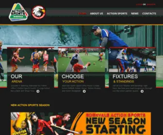 Edenvaleactionsports.co.za(Home of the Eagles) Screenshot