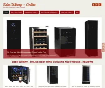 Edenwinery.com(Best Wine Coolers and Fridges) Screenshot