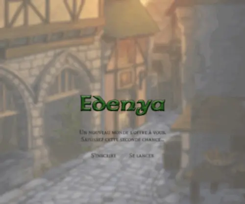 Edenya.net(Le jeu de rôle médiéval) Screenshot