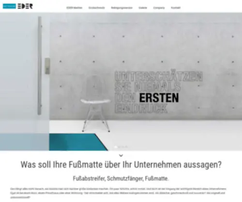 Eder.at(EDER MattenService GmbH) Screenshot