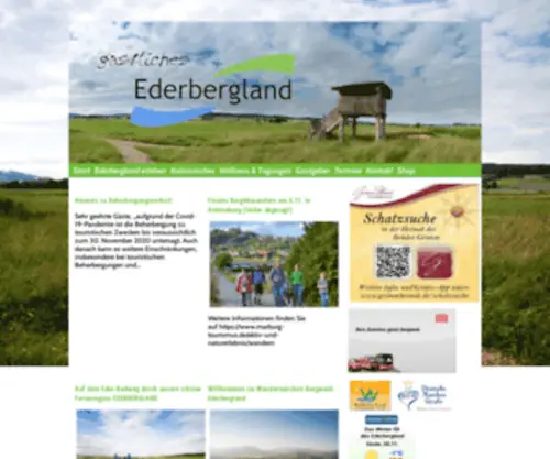 Ederbergland-Touristik.de(Ederbergland Touristik) Screenshot