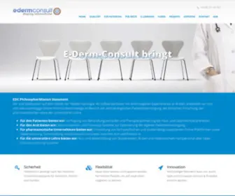 Edermconsult.com(Shaping telemedicine) Screenshot