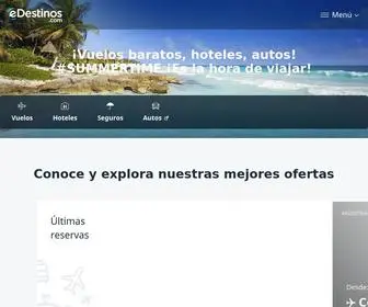 Edestinos.com(Pasajes aéreos) Screenshot