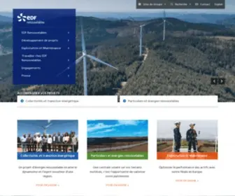 EDF-Energies-Nouvelles.com(EDF Renouvelables) Screenshot