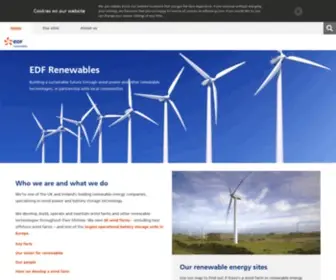 EDF-Er.com(EDF Renewables) Screenshot