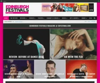 Edfestmag.com(Your resource for Edinburgh Festival information) Screenshot