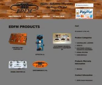 Edfmusa.com(Products Archive) Screenshot