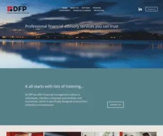 EDFP.ie(DFP Financial & Pension Consultants) Screenshot