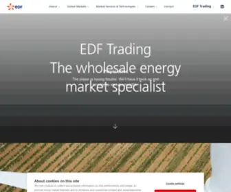 Edftrading.com(Edftrading) Screenshot