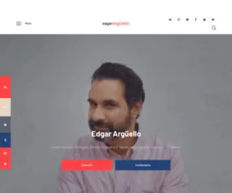Edgararguello.com(Edgar Arg) Screenshot