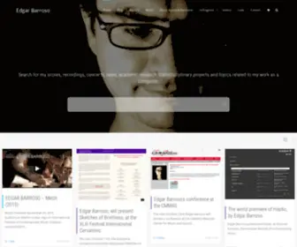 Edgarbarroso.net(Edgar Barroso) Screenshot