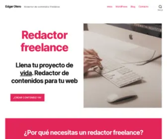 Edgarotero.es(Redactor freelance) Screenshot