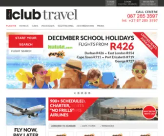 Edgarsclubtravel.co.za(Edgars Club Travel) Screenshot