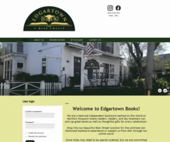 Edgartownbooks.com(Edgartownbooks) Screenshot