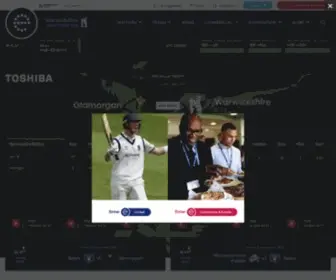 Edgbaston.com(Warwickshire County Cricket Club) Screenshot