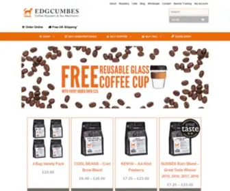 Edgcumbes.co.uk(Edgcumbe Tea & Coffee Co Ltd) Screenshot