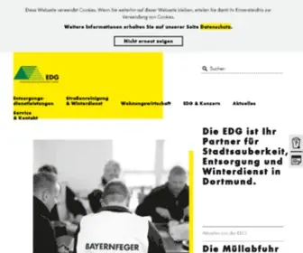 EDG.de(Wir bieten Ihnen alles rund um die Stadtbildpflege) Screenshot