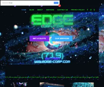 Edge-Comp.com(Cutting edge tech) Screenshot