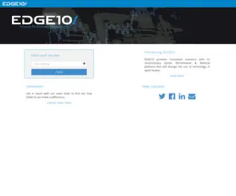 Edge10Hosted.org(Edge 10 Hosted) Screenshot